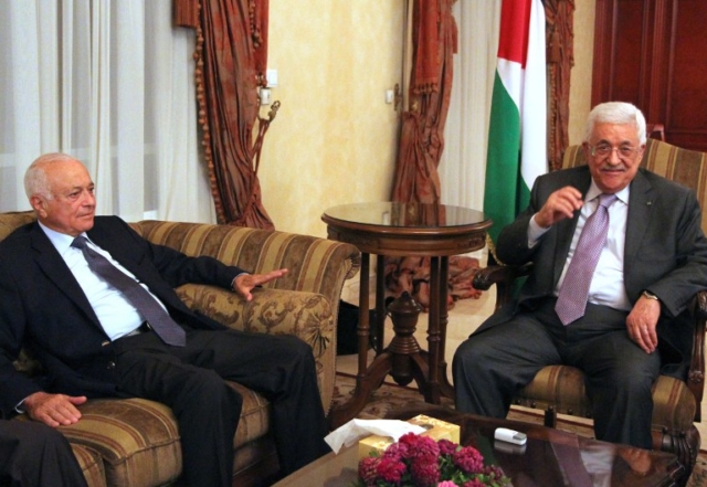 Leaders of Palestinian Authority, Egypt meet