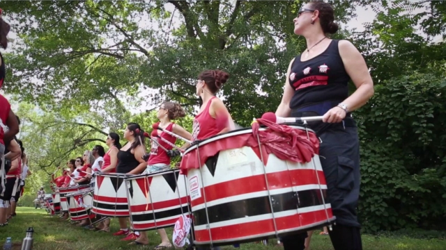 Batala drummers: Living to their own beat