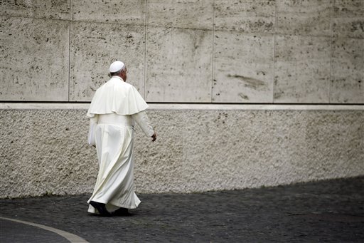 Pope Francis (Photo courtesy of the Associated Press)