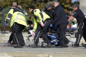 Police: soldier shot at war memorial in Ottawa