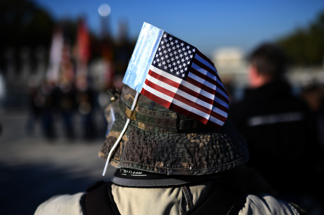 Veterans Day Commemorated At DC's World War II Memorial