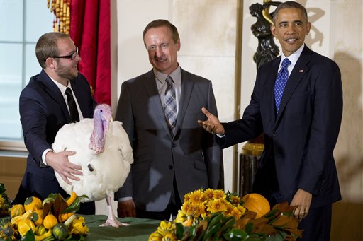 Barack Obama pardons 2014 turkey