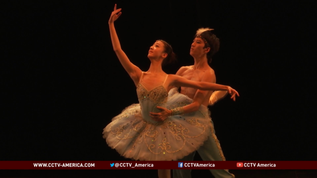 Chinese dancers perform at Havana International Ballet Festival