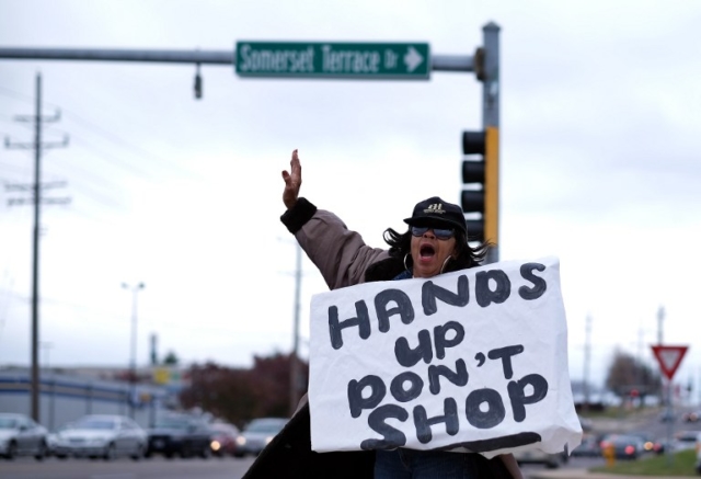 Hands Up Don't Shop
