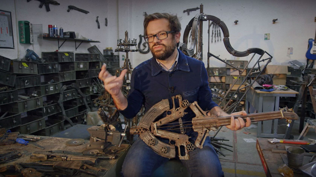Pedro Reyes turns guns into instruments of peace