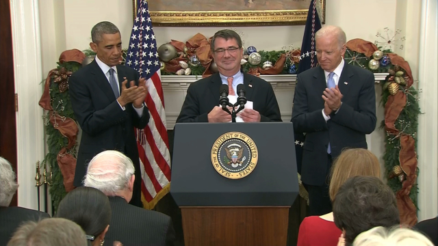 Obama nominates Ashton Carter as U.S. secretary of defense