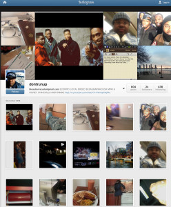 Ismaaiyl Brinsley's Instagram page before it was taken down on Saturday.