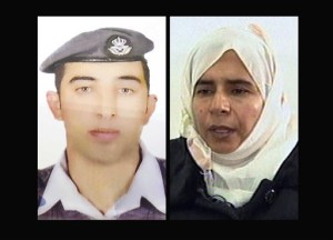 Lt. Muath al-Kaseasbeh, Sajida al-Rishawi