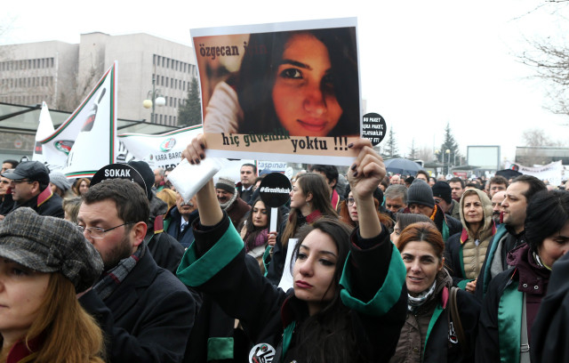 Protesters across Turkey denounce murder and rape of student