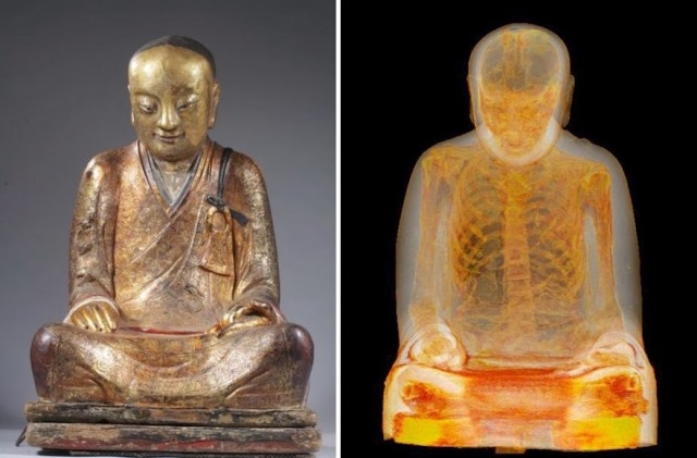 Mummified 'living Buddha' discovered 