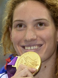 French swimmer Camille Muffat