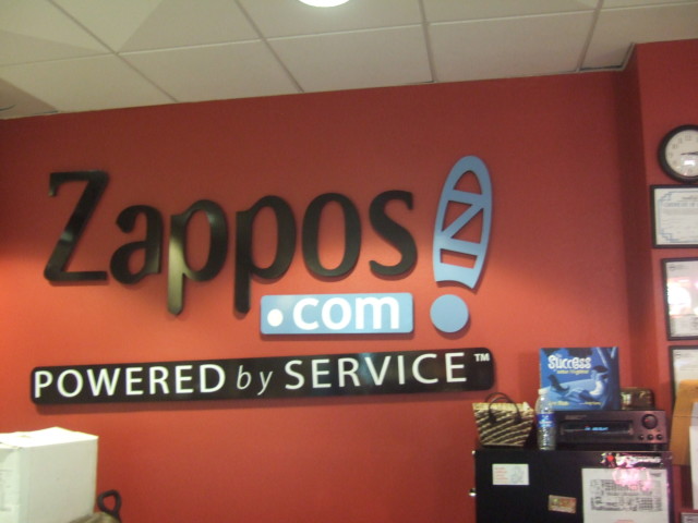 The online retailer Zappos prides themselves on their Core Values, the Zappos family, their campus, and the way they work. Photo by Colleen on flickr