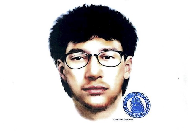 Bangkok bombing suspect composite