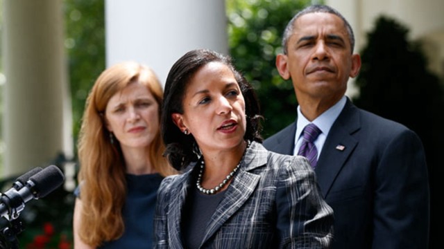 Susan Rice when she was named U.S. National Security Advisor in 2013. (Charles Dharapak/AP)