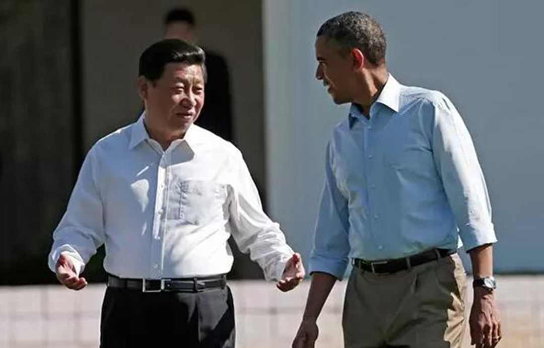 Xi visited the United States again in 2012, where he met with U.S. President Barack Obama for an informal summit at Sunnylands, California. During the closed-door meetings, both leaders shared their views on China-U.S. ties, along with global issues like climate change, military cooperation and cyber security.
