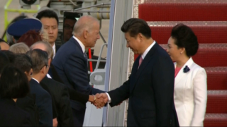 Xi Arrives DC