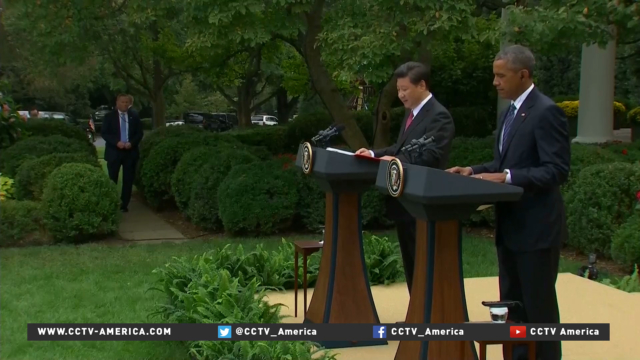 Xi and Obama discuss climate change, cybertheft and the South China Sea