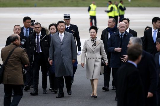 FRANCE-CHINA-CLIMATE-WARMING-COP21