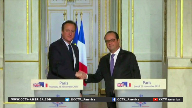 France and UK leaders meet for terror talks