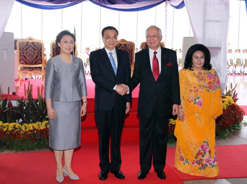Premier Li Keqiang visits Malaysia to boost bilateral ties.