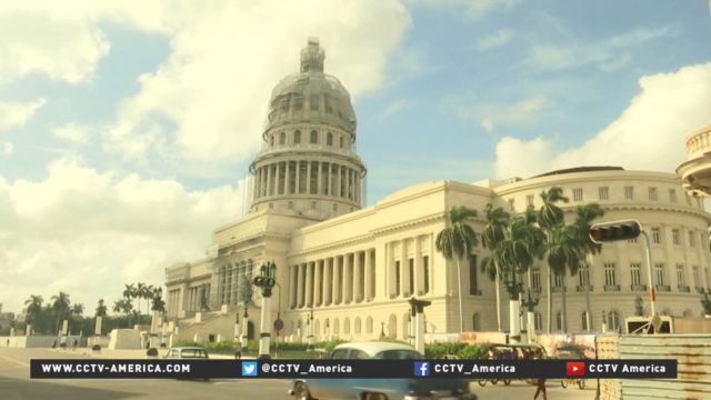 Havana's iconic Capitolio building being restored