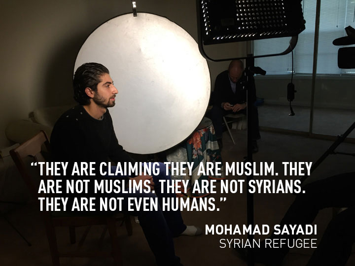 Mohamad Sayadi, Syrian refugee