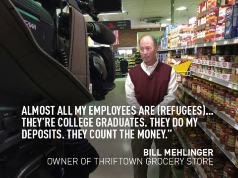 Bill Mehlinger, Owner of Thriftown grocery store