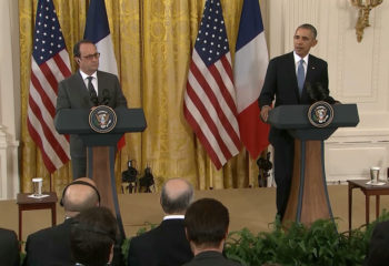 Francois Hollande, Barack Obama