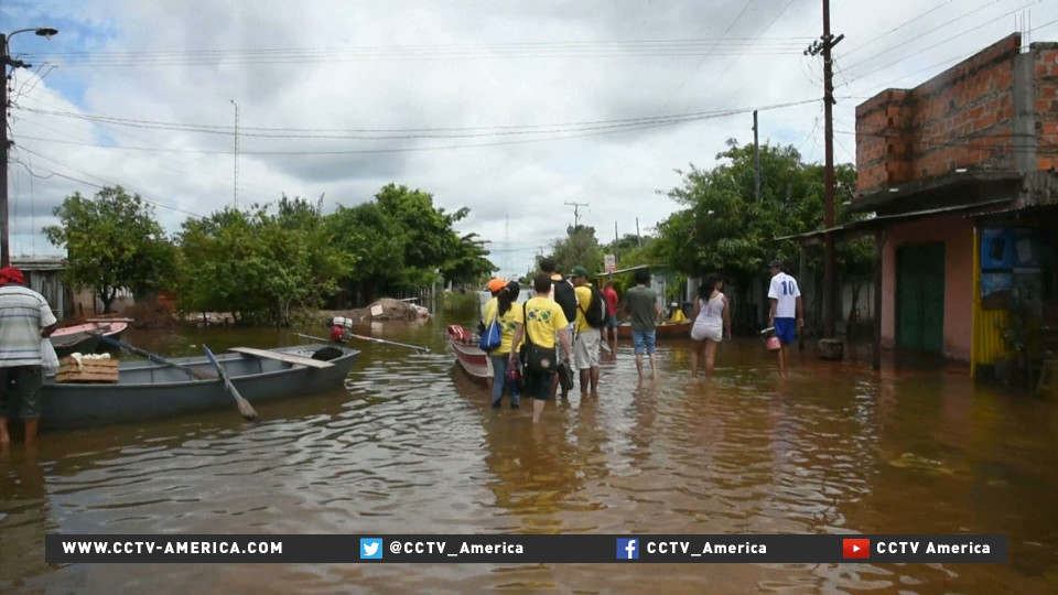 150,000 displaced by flooding in South America