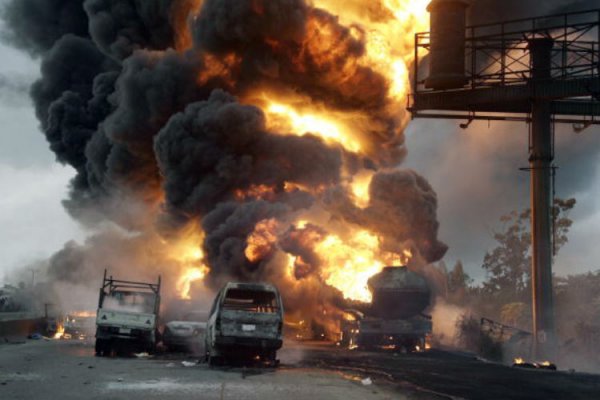 Nigeria gas tanker explosion kills over 100