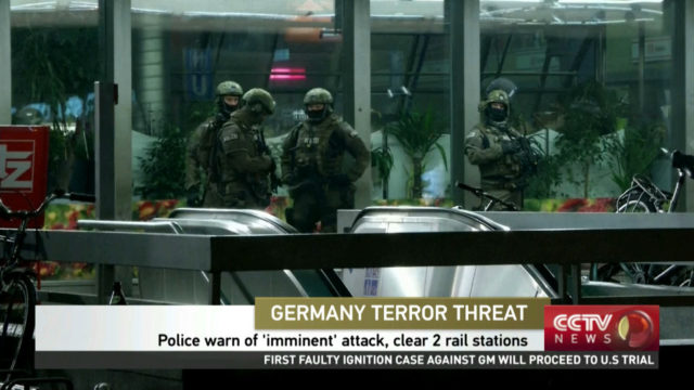Police in Munich warn of 'imminent threat' of terror attack