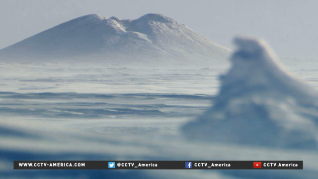 Rising temperatures lead to melting permafrost