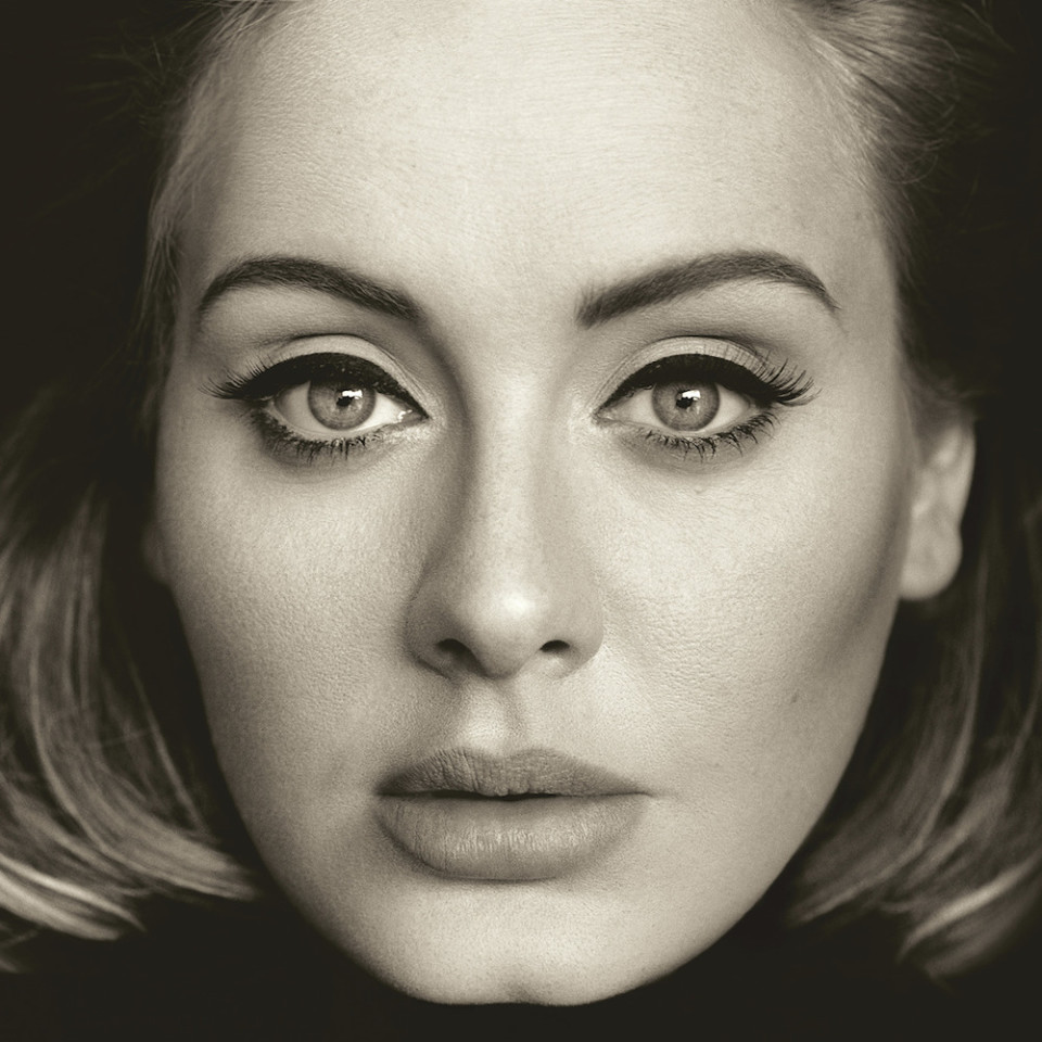 This CD cover image released by Columbia Records shows, "25," the latest release by Adele. Adele debuted her long-awaited album, "25," and it sold a whopping five million copies in just three weeks of release. (Columbia Records via AP)