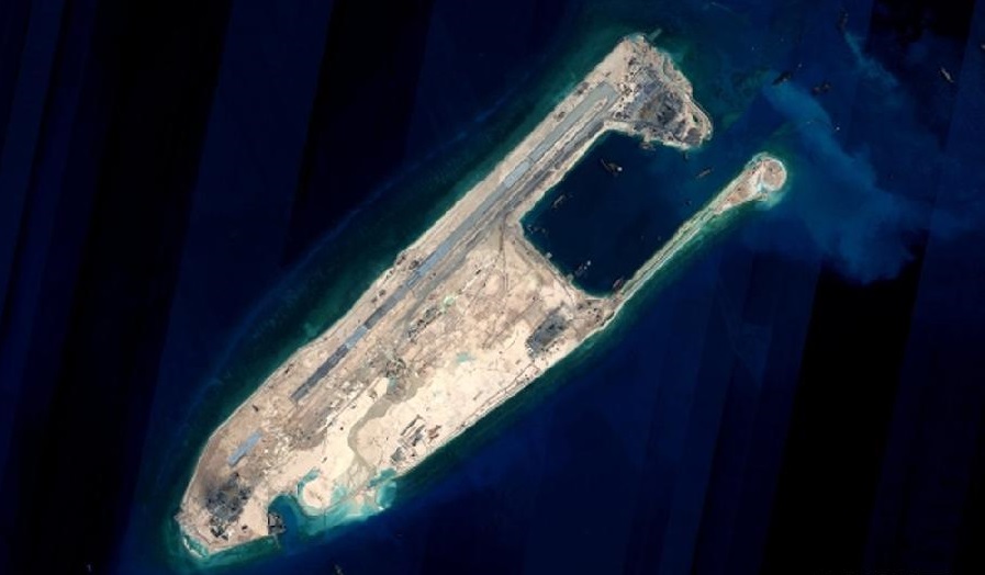 China defends test flight in South China Sea reef