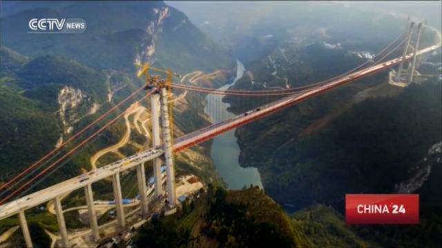 World's second-highest bridge opens to traffic in China