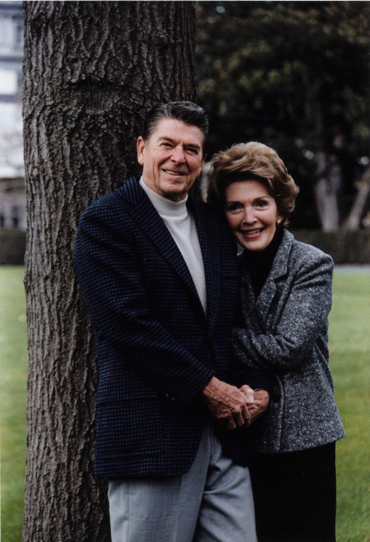Photo from the Ronald Reagan Presidential Library.