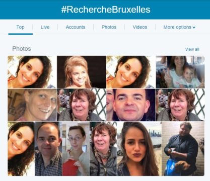 #recherchebruxelles: Families use Twitter in search for missing in Brussels attack