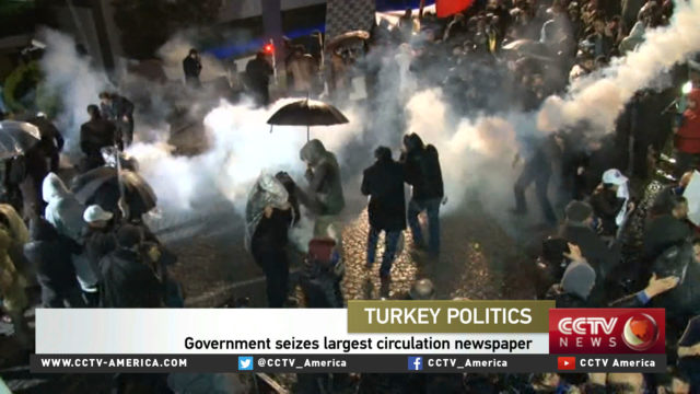 Turkish government seizes newspaper