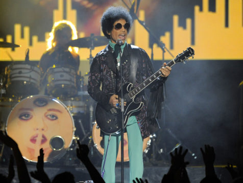 Prince with his most recent band, Third Eye Girl.