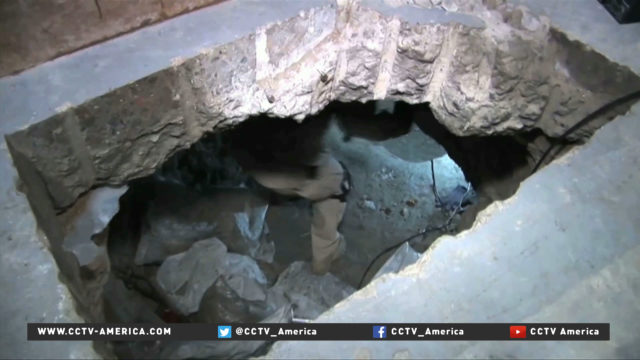 Drug runners "super tunnel" discovered in San Diego
