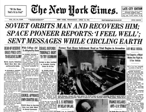 New York Times: April 12, 1961