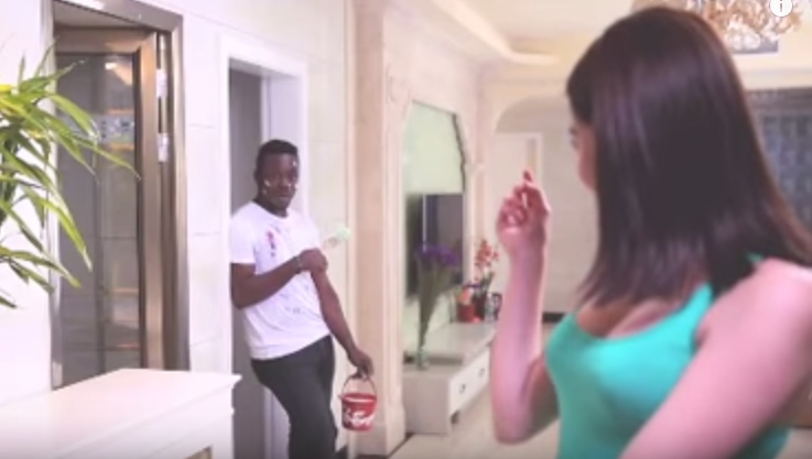 Commercial in China uses racial stereotypes to sell detergent