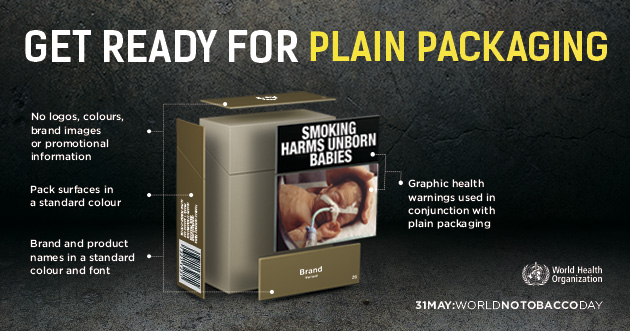 World No Tobacco Day 2016: Get ready for plain packaging