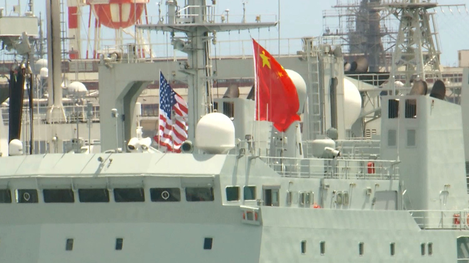 China continues RIMPAC exercise amid tensions over arbitration result