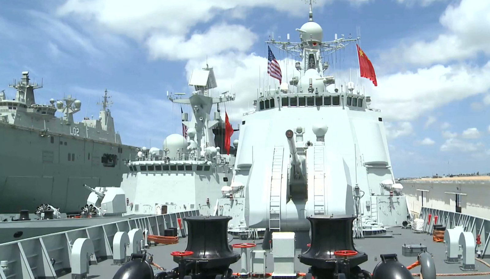 China participates in RIMPAC with expanded crew