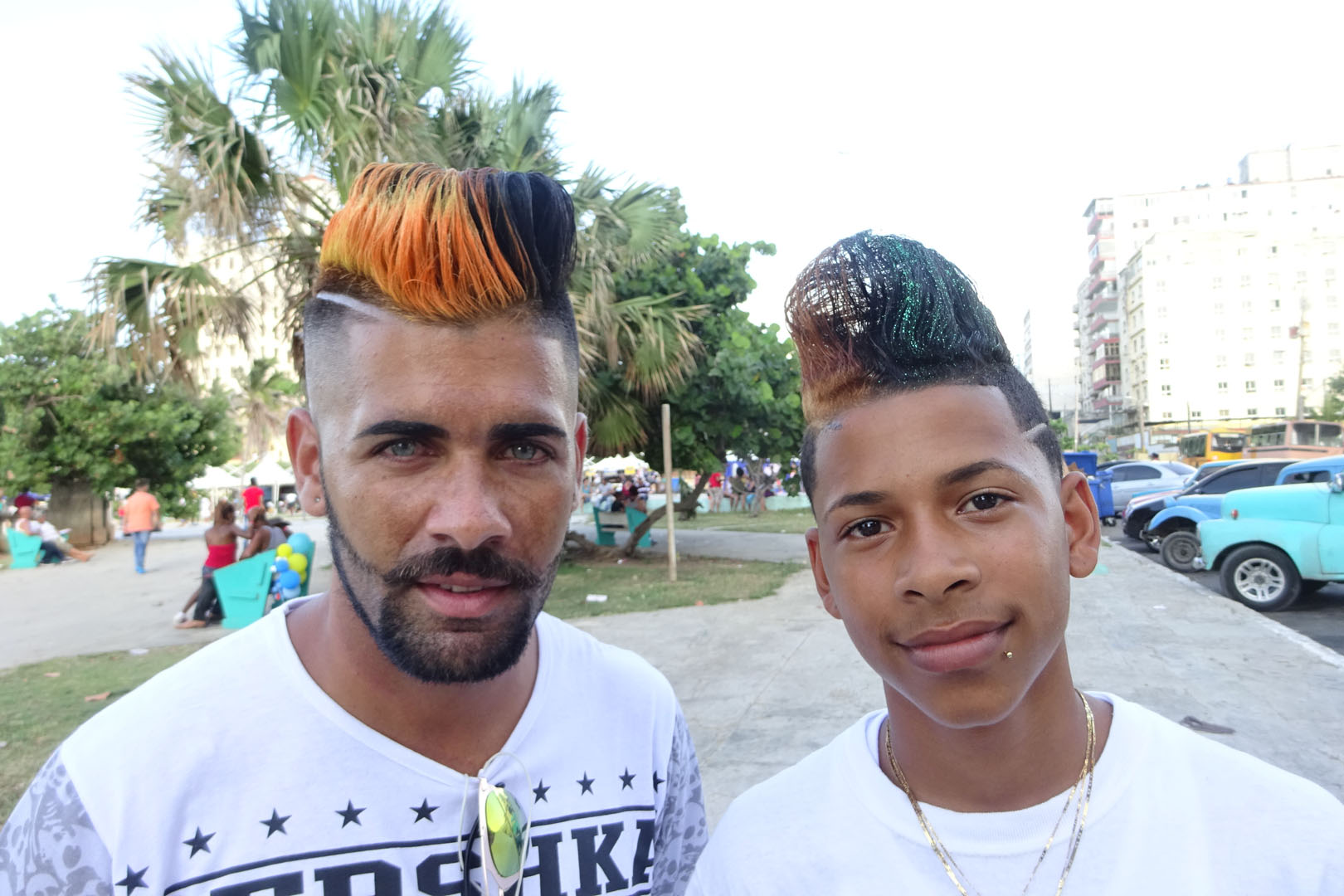 Cuban hairstyles. 