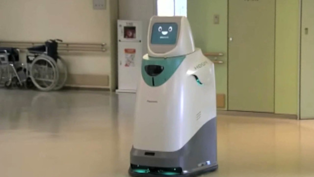 Japan use robotics to help ease burden in health care