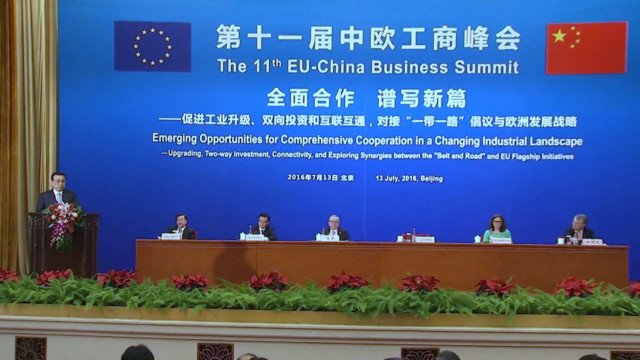 Leaders call for cooperation at EU-China Business Summit