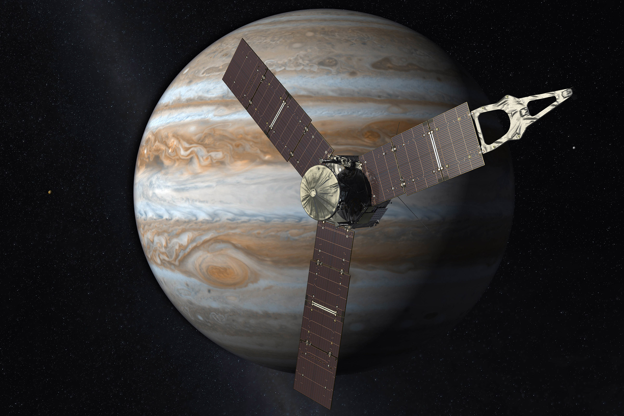 Juno’s cosmic date with Jupiter
