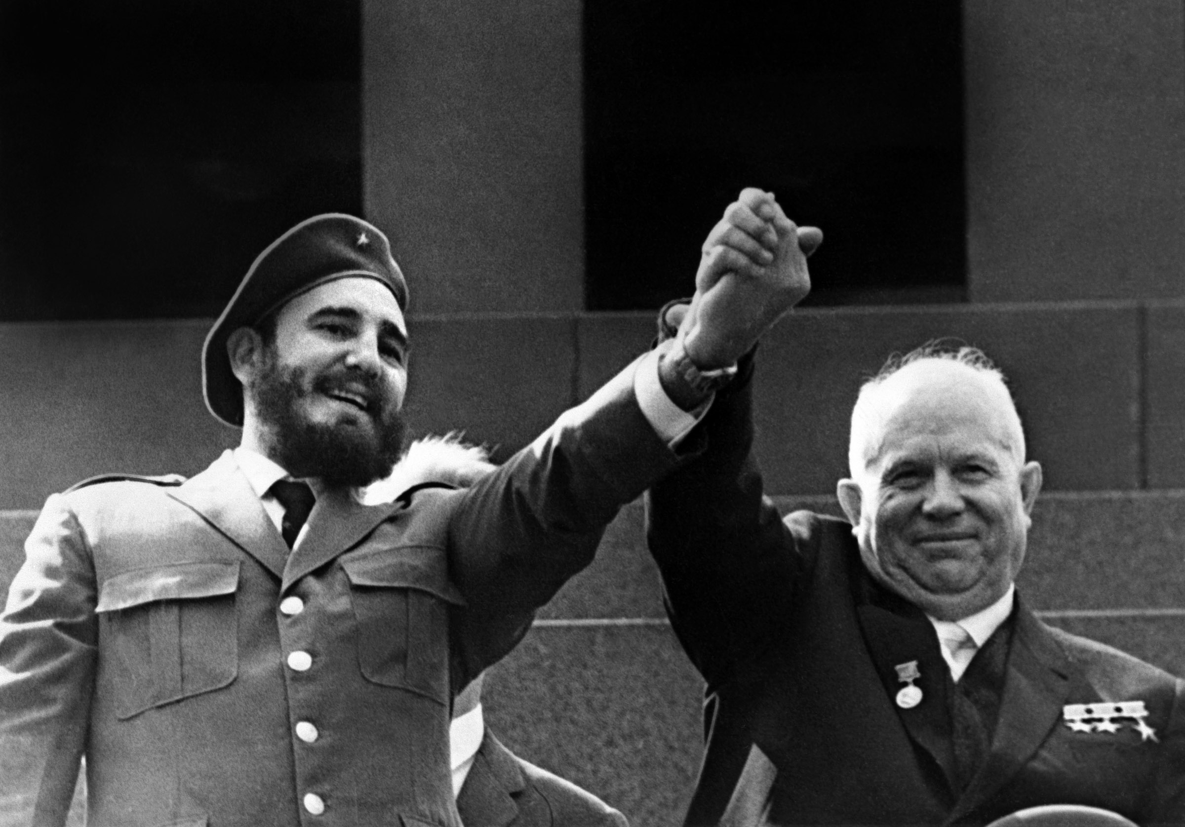 Castro and Khrushchev